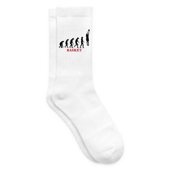 Basket Evolution Sport und Humor 3c - Tennissocken - Weiß - Rechts
