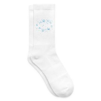 Web3 (en anglais) - Chaussettes de tennis - blanc - Droite