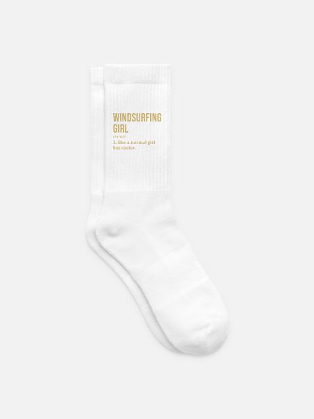 Windsurfen Windsurfen Windsurfen - Tennissocken - Weiß