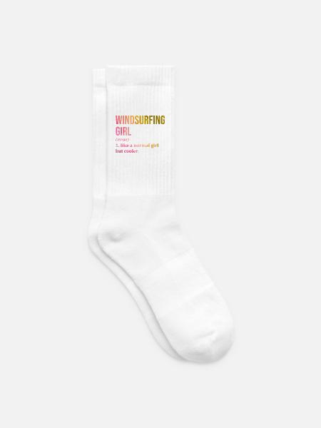 Windsurfen Windsurfen Windsurfen - Tennissocken - Weiß