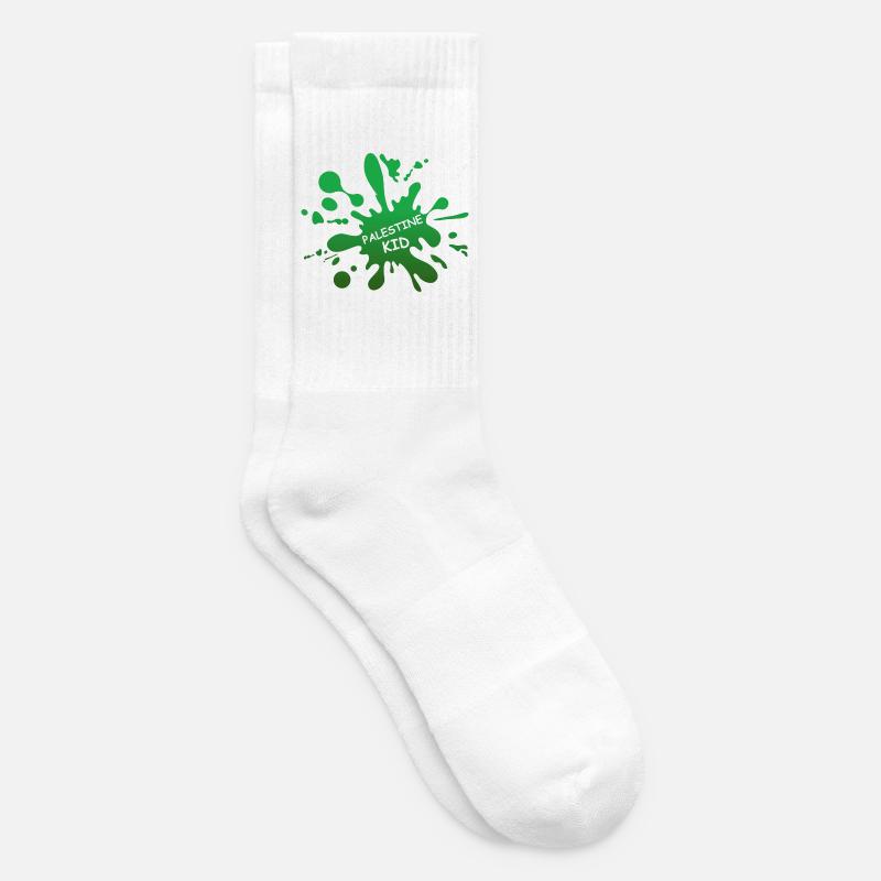 Palestine Kid Splash - Tennissocken - Weiß