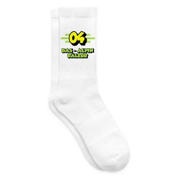 Grummelnder Alpenboden - Tennissocken - Weiß - Rechts