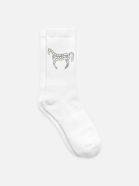Fabelhaftes Hufeisenpferd Design - Tennissocken - Weiß