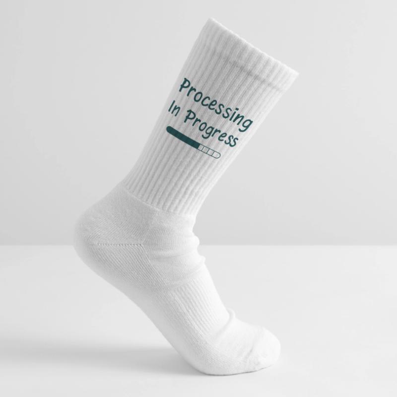 Processing In Progress Loading Bar Statement Tennis socks