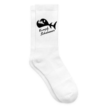 Battle Whimmer Fish 2 - Tennis socks - white - Right