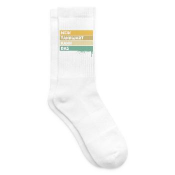 Handwerker Tankwart - Tennissocken - Weiß - Rechts