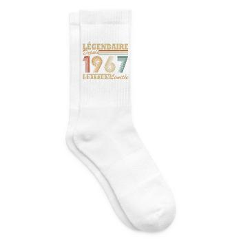 Legendär seit 1967 Limited Edition Vintage - Tennissocken - Weiß - Rechts