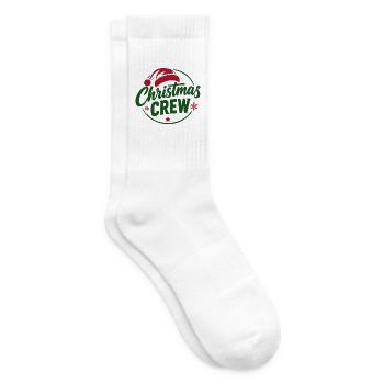 Weihnachts Crew Logo - Tennissocken - Weiß - Rechts
