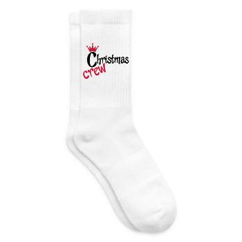 Noël - Chaussettes de tennis - blanc - Droite