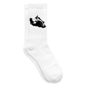 Kawasaki-Ninja-Fan - Tennissocken - Weiß - Rechts
