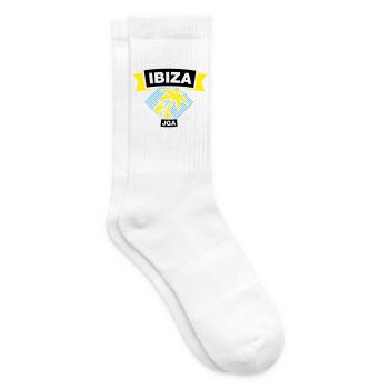 IBIZA Bachelor Party Crew - Tennis socks - white - Right