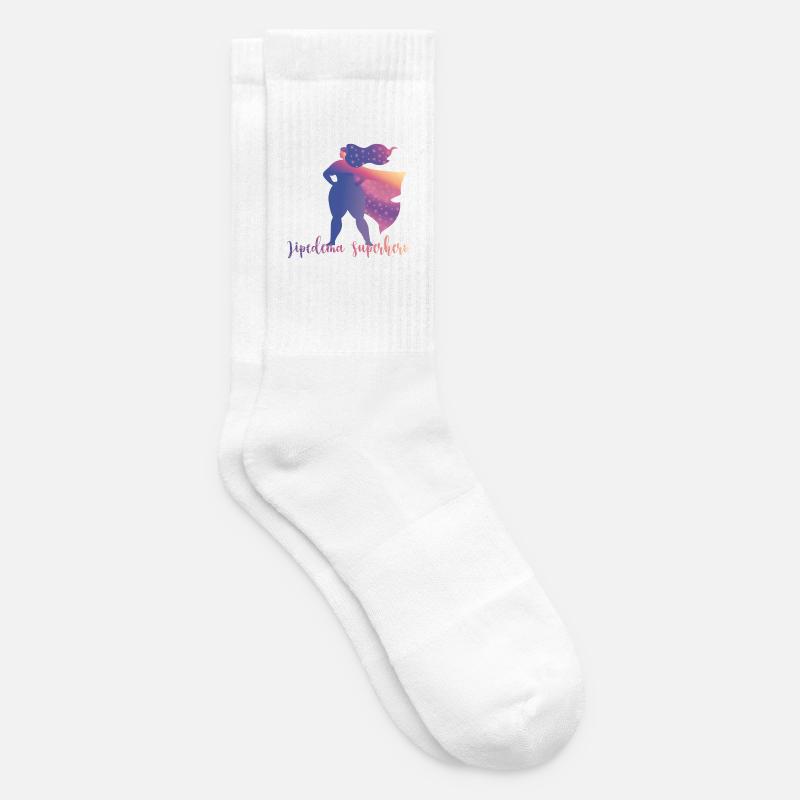 Lipedema Superhero - Tennissocken - Weiß
