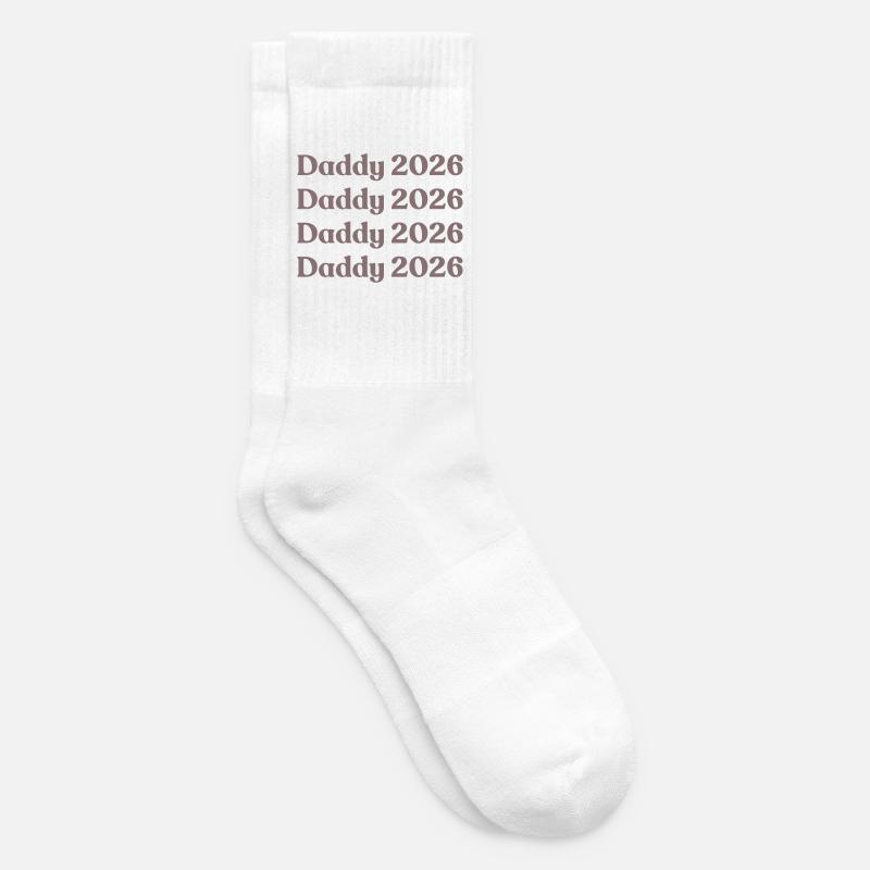 Daddy 2026 - Tennis socks - white