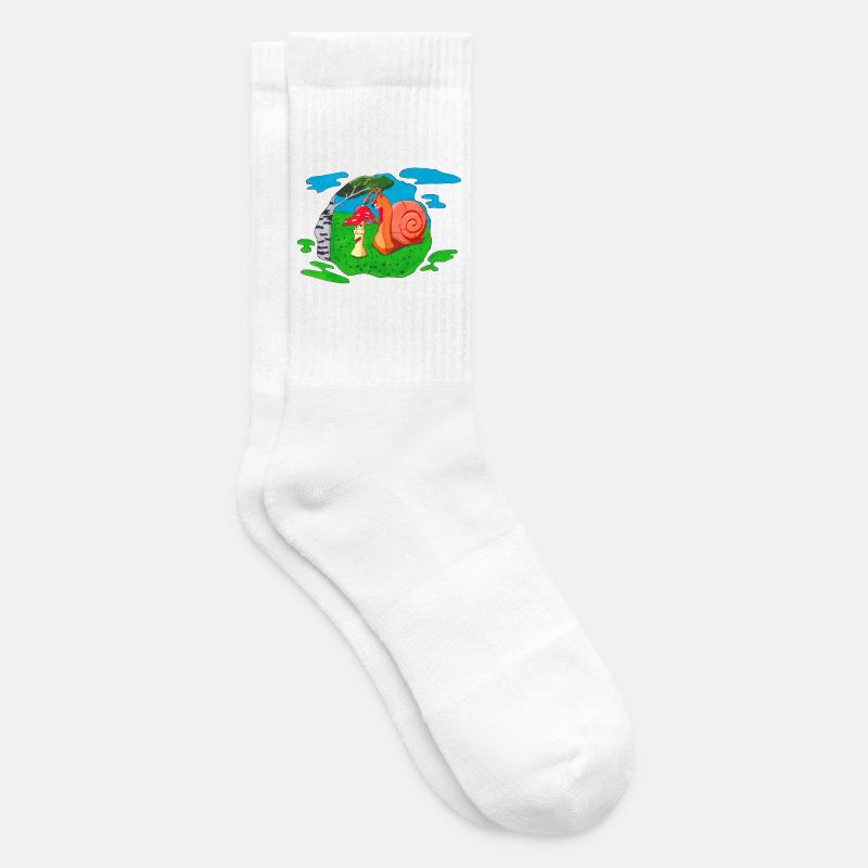 Front champignon - Chaussettes de tennis - blanc