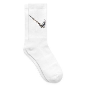 Feather Flow Flöte - Tennissocken - Weiß - Rechts
