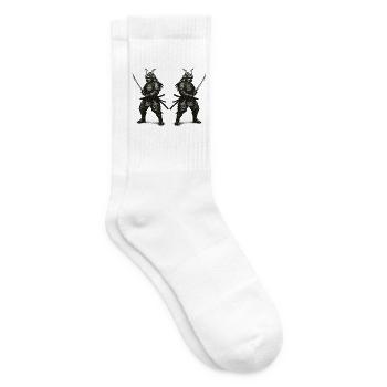 Doppel-Samurai Schattenrüstung - Tennissocken - Weiß - Rechts