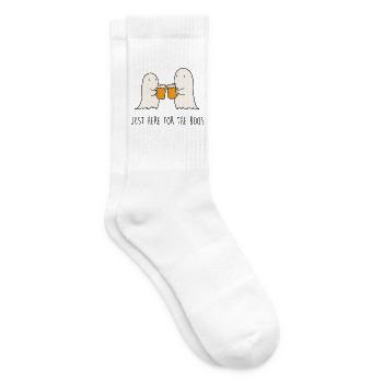 Geister Prost Becherklatsch - Tennissocken - Weiß - Rechts