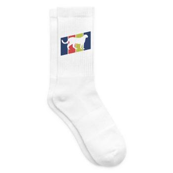 Gepard Retro Silhouette - Tennissocken - Weiß - Rechts