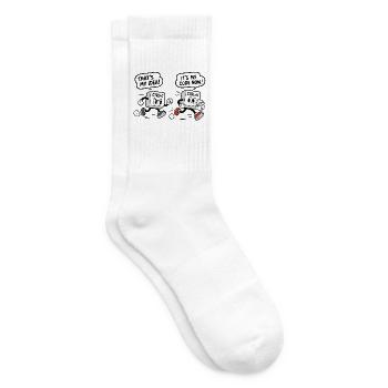 Computerhumor Copy-Paste - Tennissocken - Weiß - Rechts