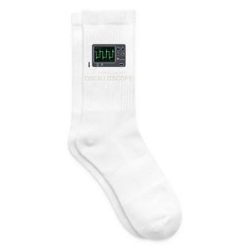 Es funktioniert an meinem Oszilloskop - Tennissocken - Weiß - Rechts