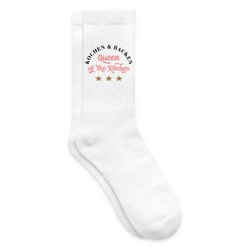 kochen - Tennissocken - Weiß - Rechts