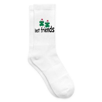 lustig - Tennissocken - Weiß - Rechts