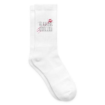 Serial Killer - Tennis socks - white - Right