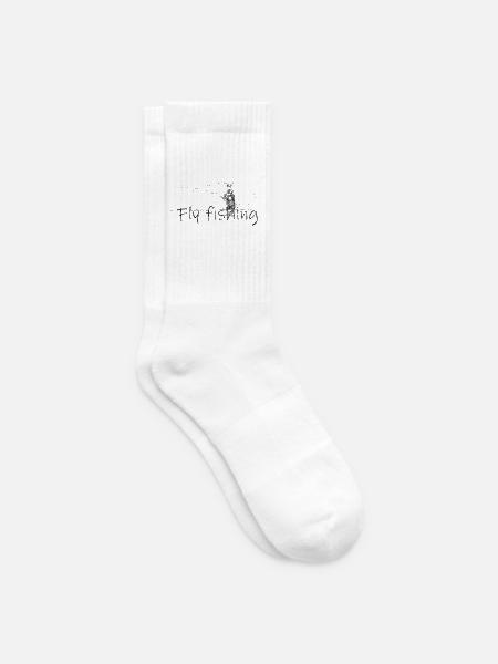 Fly fishing - Tennissocken - Weiß