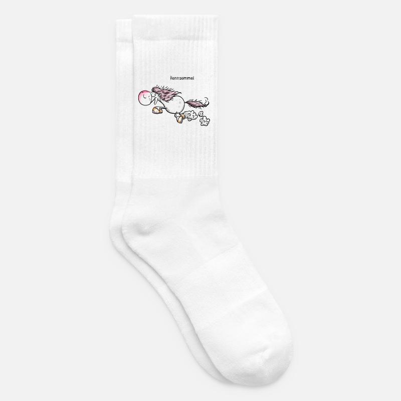Die Rennsemmel - Tennissocken - Weiß
