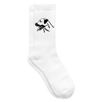 Kangal Kopf - Tennissocken - Weiß - Rechts