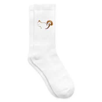 Écureuil - Chaussettes de tennis - blanc - Droite