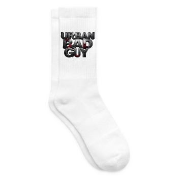 Bad Guy Urban – der Spieler - Tennissocken - Weiß - Rechts