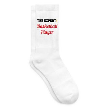 L'Expert du Basket - Chaussettes de tennis - blanc - Droite