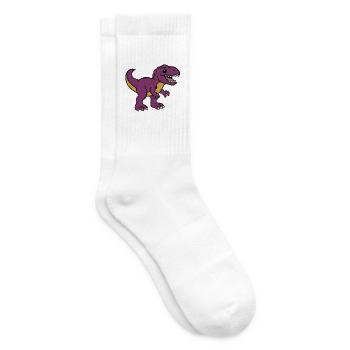 Dino - Tennissocken - Weiß - Rechts