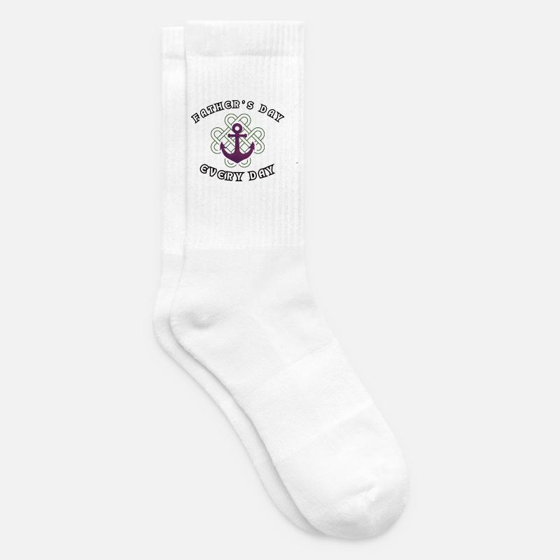 Vatertag - Tennissocken - Weiß