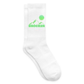 Brocken als Bergsteigen - Tennissocken - Weiß - Rechts