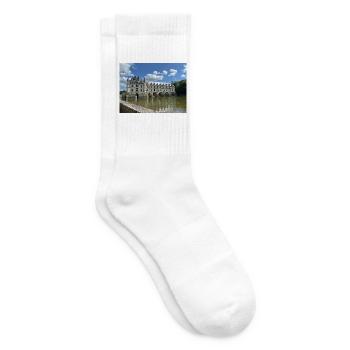Burg von Chenonceau - Tennissocken - Weiß - Rechts