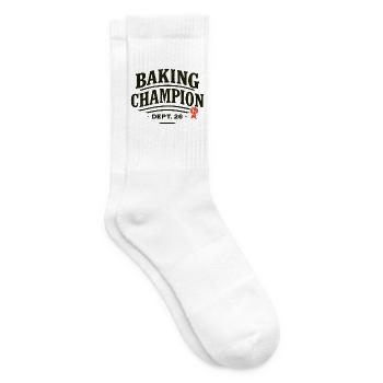 Backchampion Abzeichen – Dept 26 - Tennissocken - Weiß - Rechts