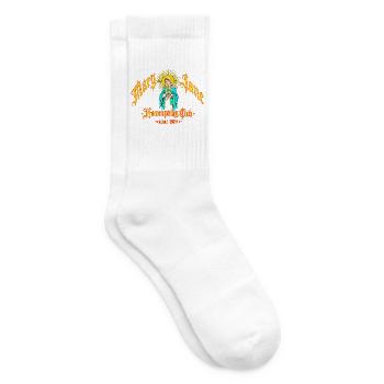 Marian Madonna Homöopathieclub - Tennissocken - Weiß - Rechts