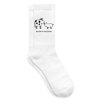 Be Kind To Every Kind - Tennissocken - Weiß - Rechts