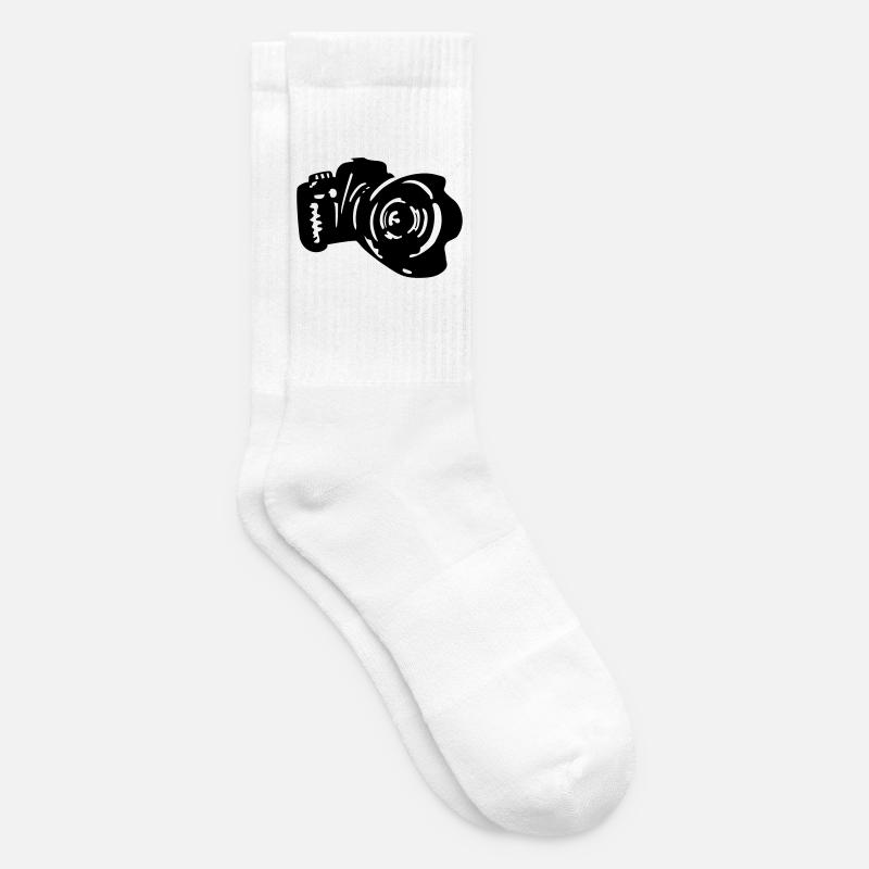 caméra - Chaussettes de tennis - blanc