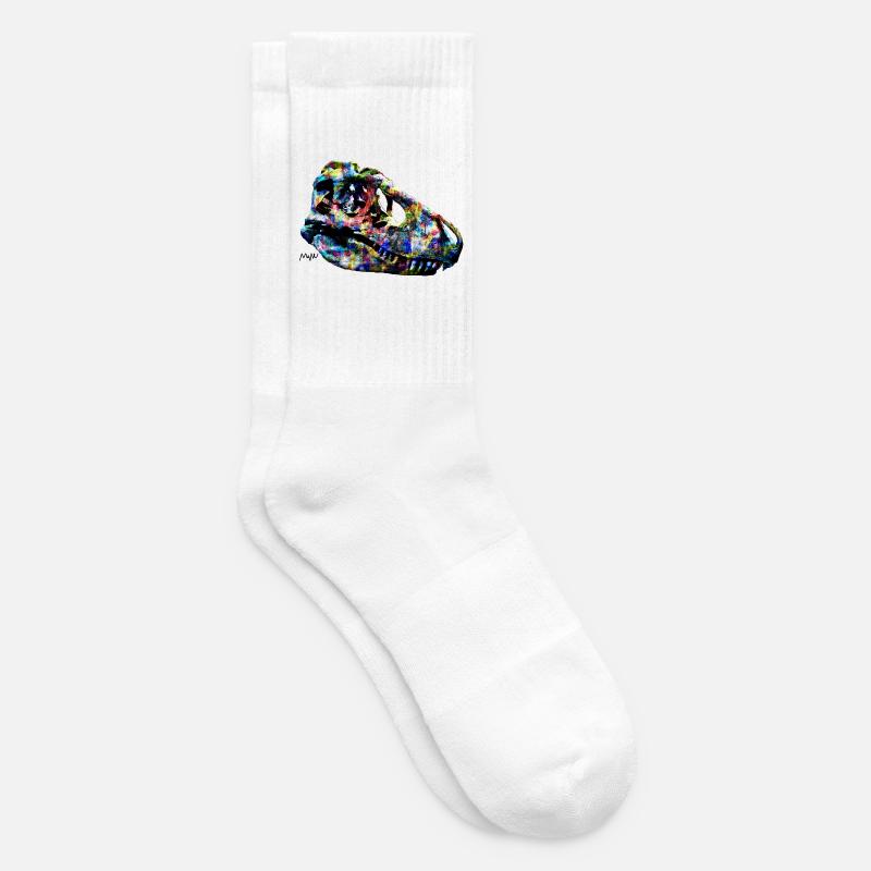 tarbosaurus - Chaussettes de tennis - blanc