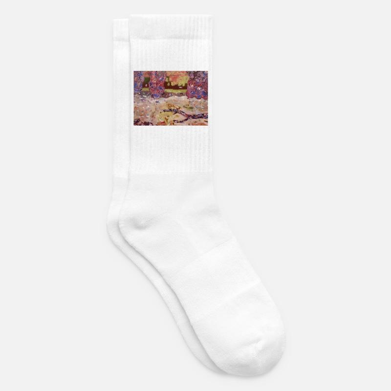Impressionist Park - Tennis socks - white