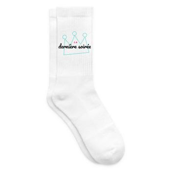 EVJF. MARIEE. TEAM. TEAM MARIEE. FUTURE MARIEE - Chaussettes de tennis - blanc - Droite