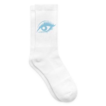auge - Tennissocken - Weiß - Rechts