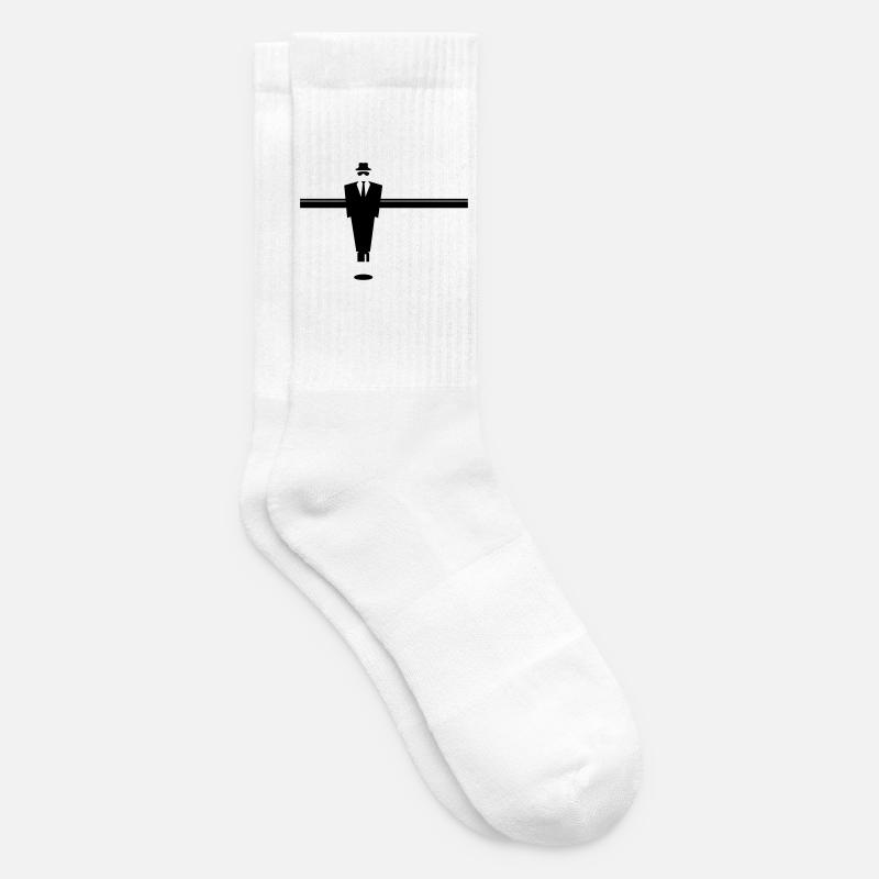 table soccer - Tennis socks - white