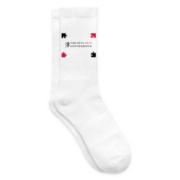 communication watzlawick - Tennissocken - Weiß - Rechts