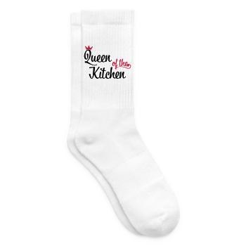 Queen of the Kitchen - Tennissocken - Weiß - Rechts