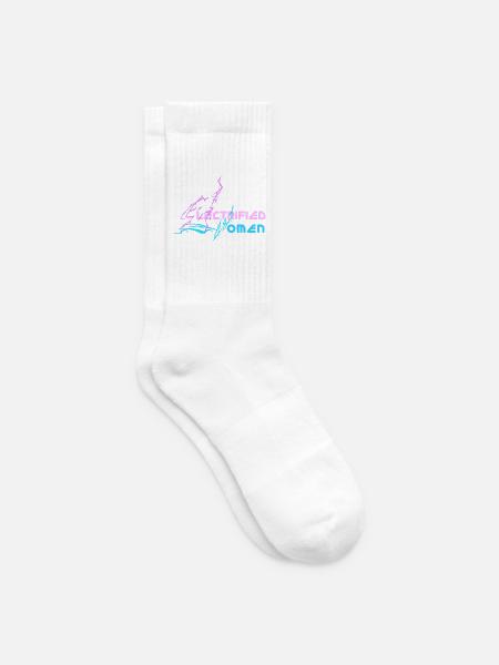electrified women lightning - Tennissocken - Weiß