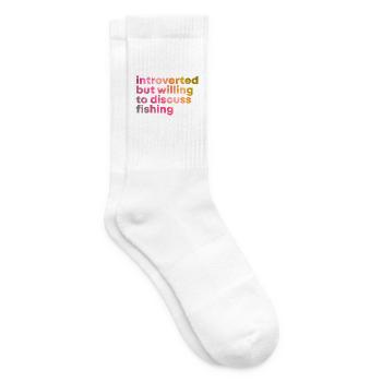 Fishing - Tennis socks - white - Right